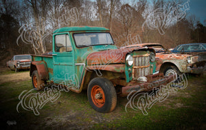 Antique Truck (Green)