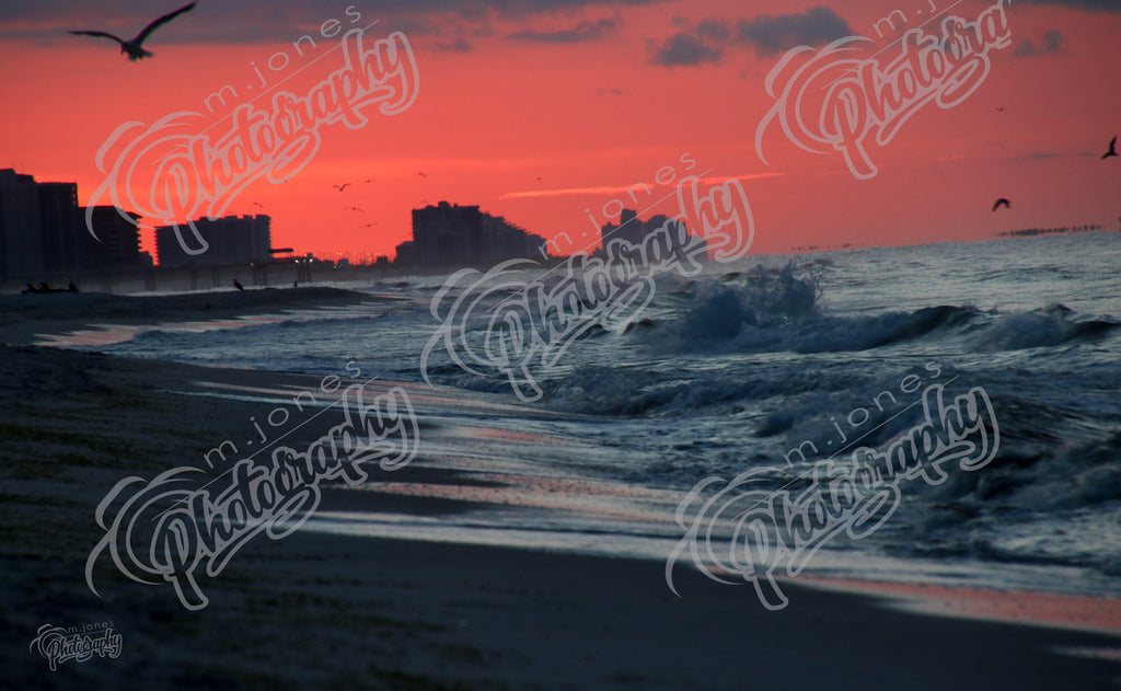 Sunrise at Orange Beach